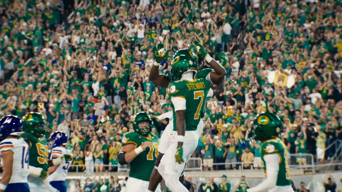 Frame from Oregon Ducks