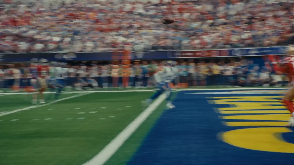 Frame from Chapter 2, Sony x NFL